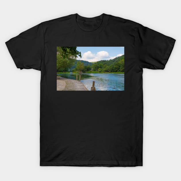 Una River at Lohovo, Bosnia T-Shirt by jojobob